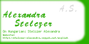 alexandra stelczer business card